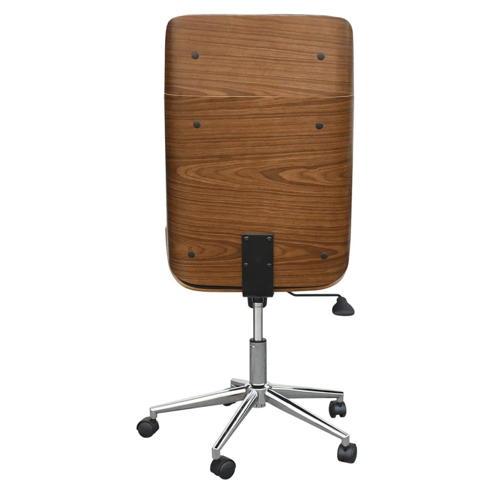 Faux Leather Mid-Century Executive Office Chair