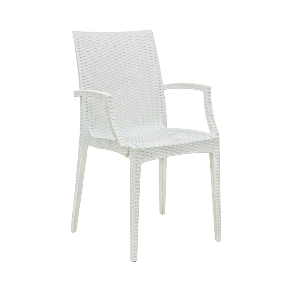Mace Outdoor Polypropylene Dining Arm Chair
