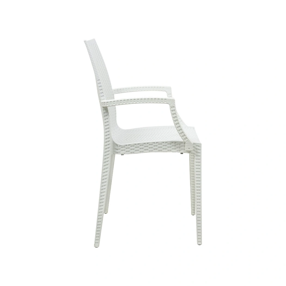 Mace Outdoor Polypropylene Dining Arm Chair