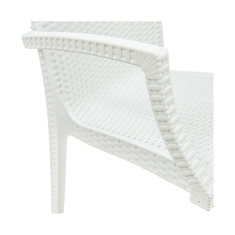 Mace Outdoor Polypropylene Dining Arm Chair
