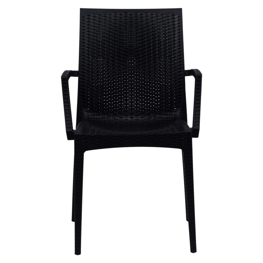 Mace Outdoor Polypropylene Dining Arm Chair