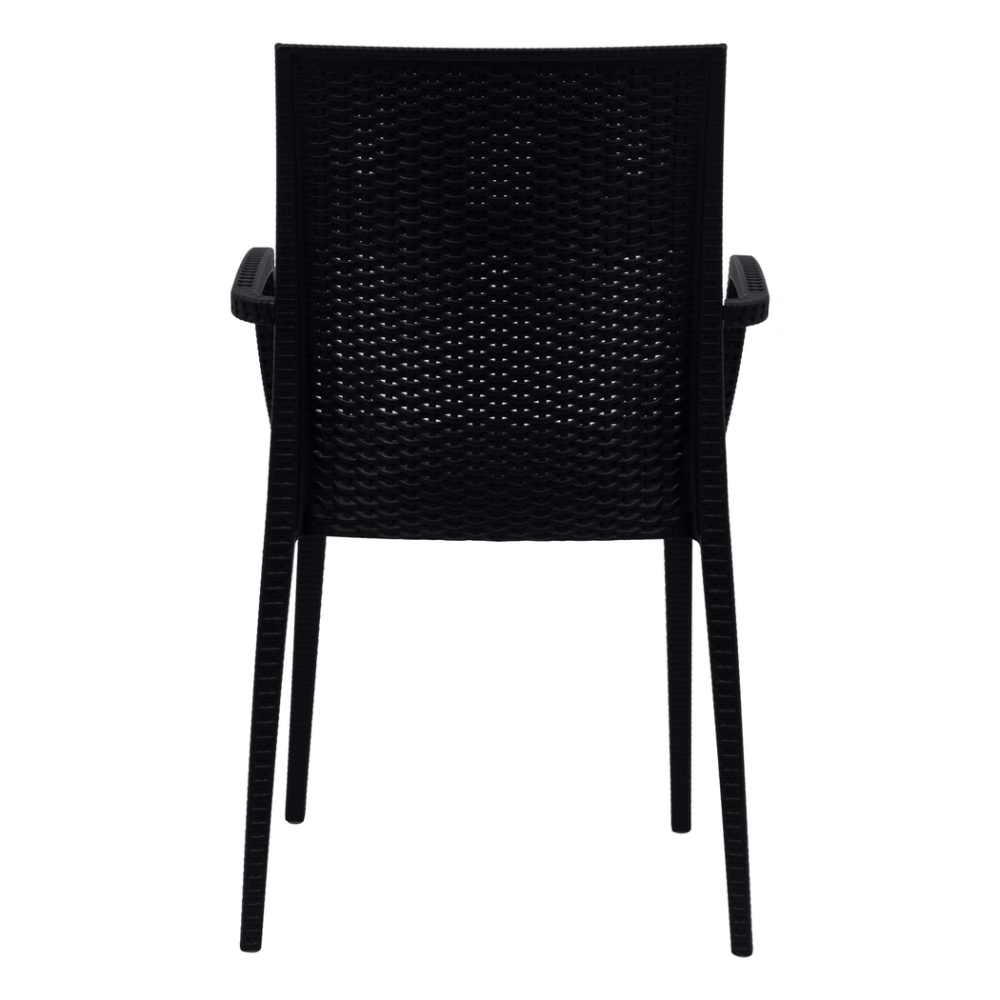 Mace Outdoor Polypropylene Dining Arm Chair