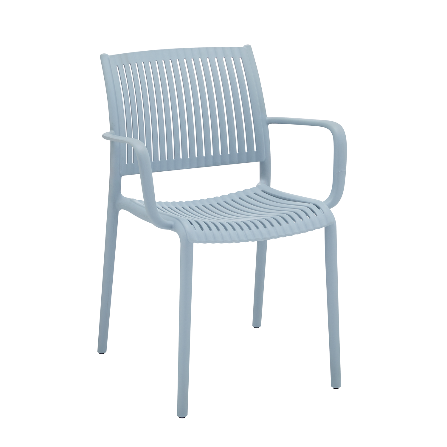 Stackable Outdoor Arm Chairs