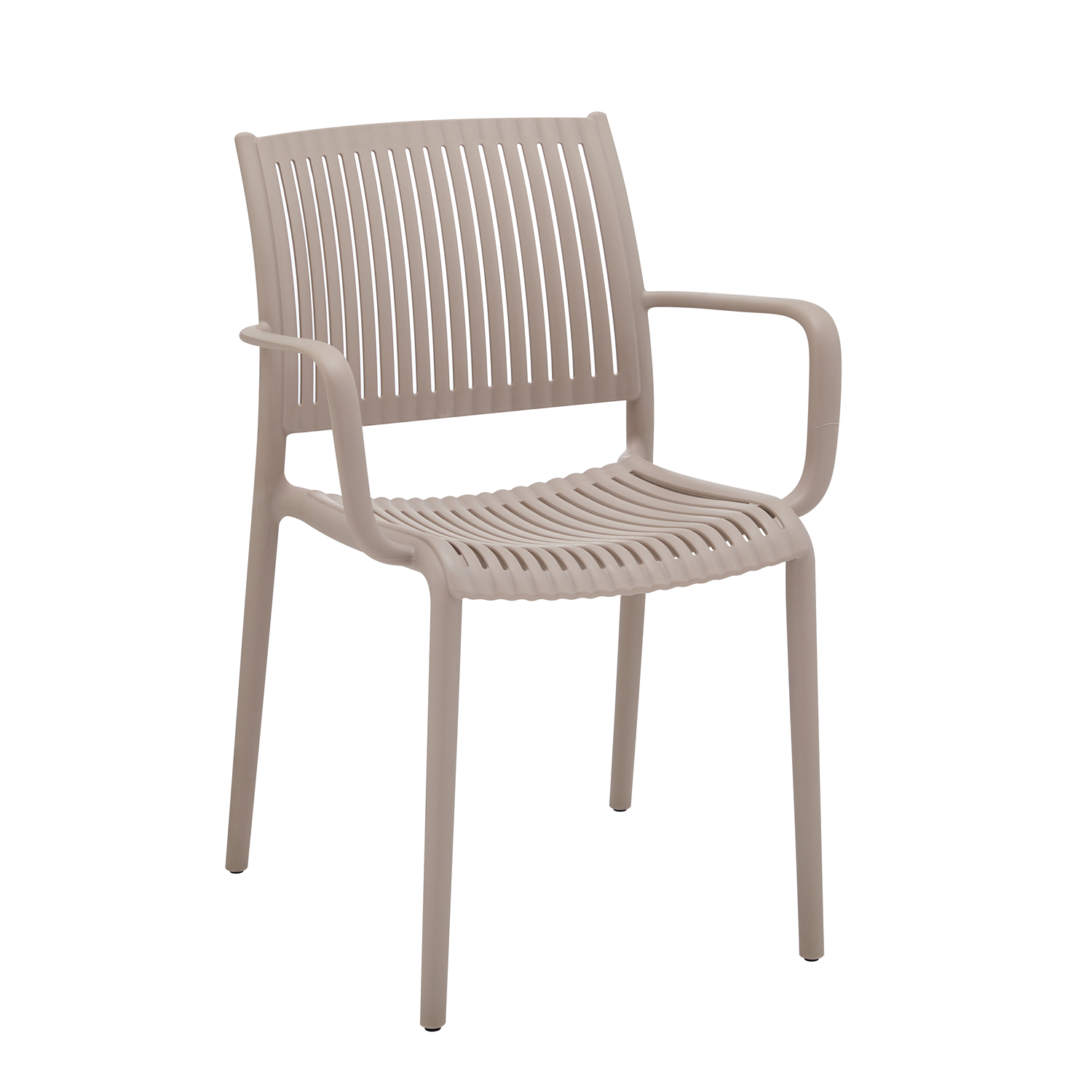 Stackable Outdoor Arm Chairs