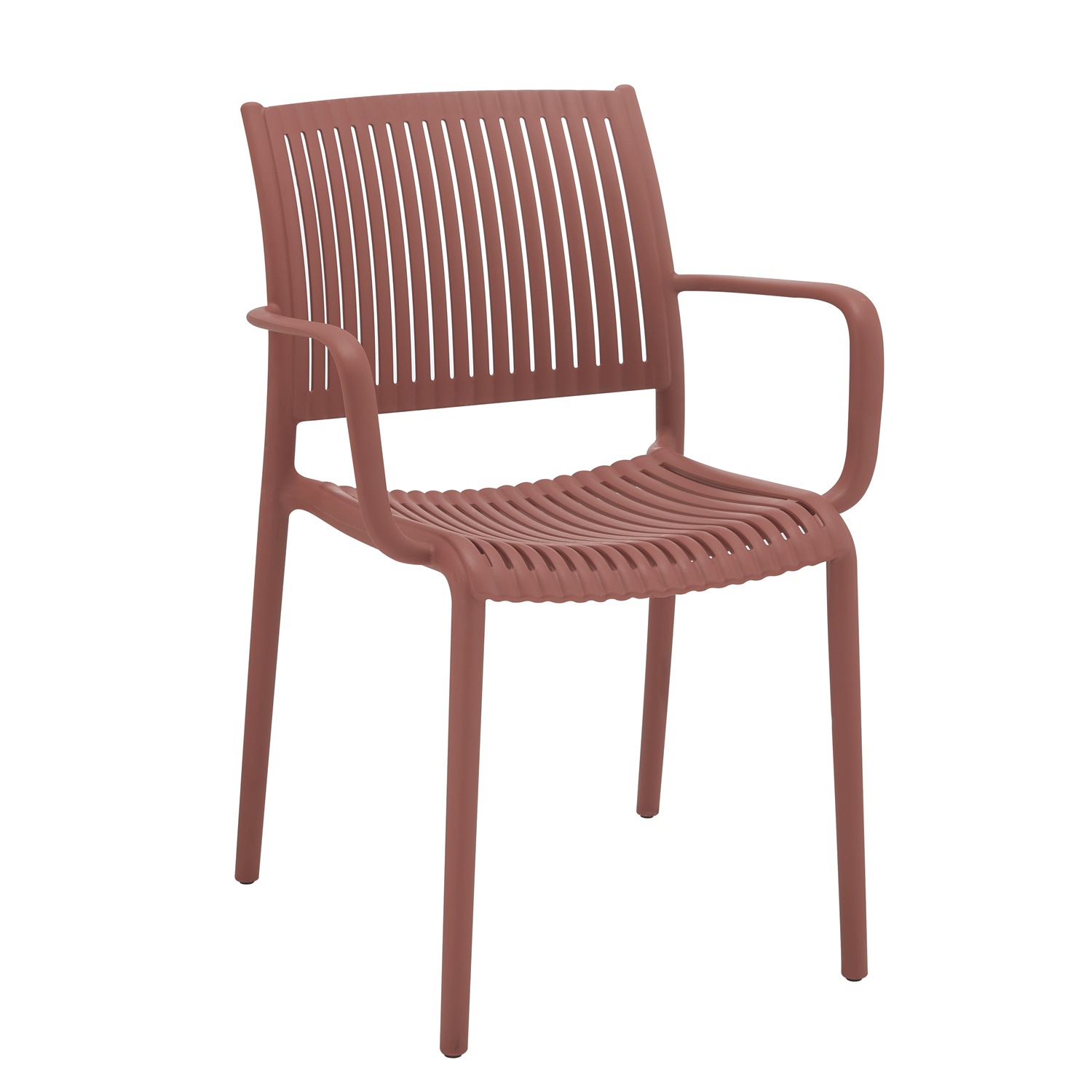 Stackable Outdoor Arm Chairs