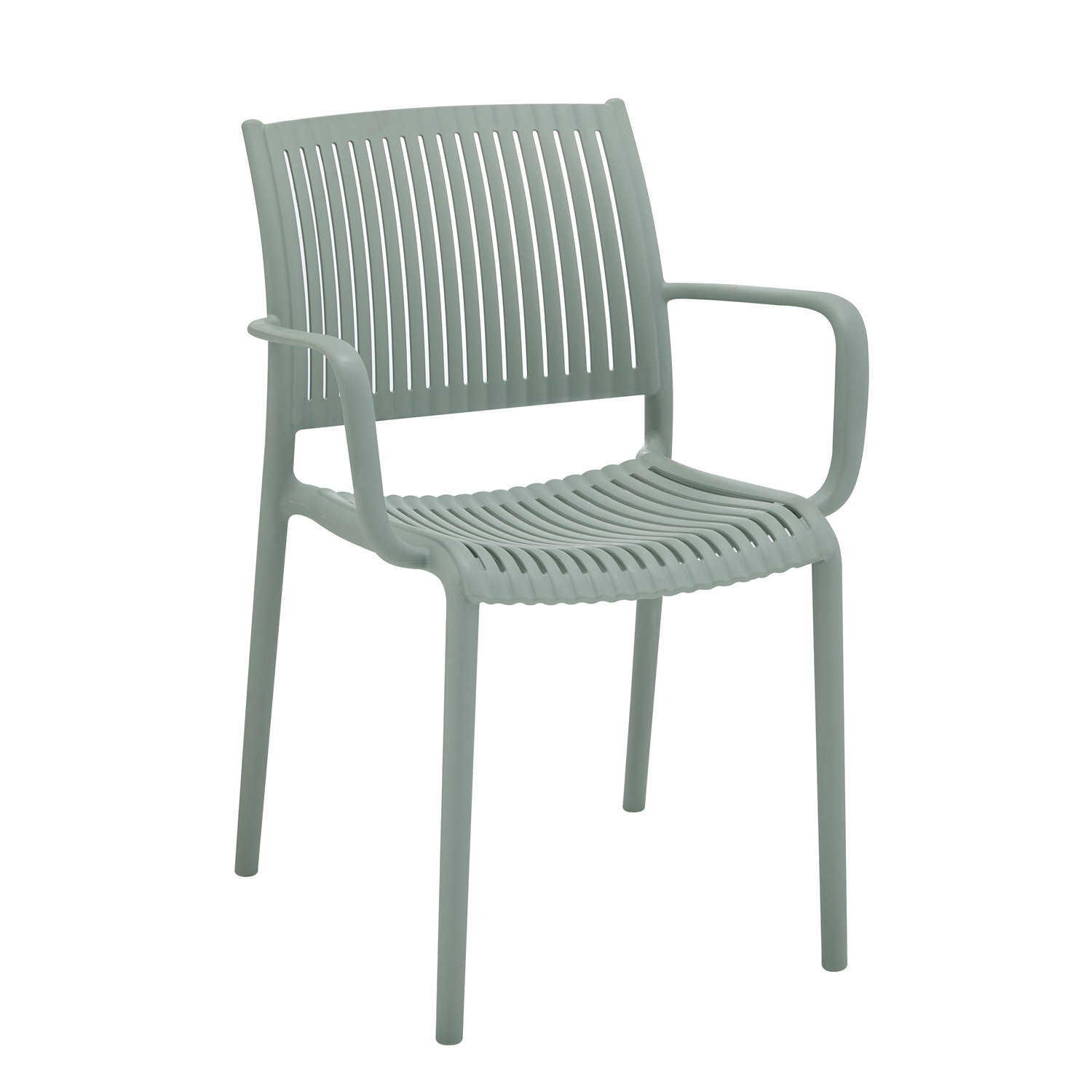 Stackable Outdoor Arm Chairs