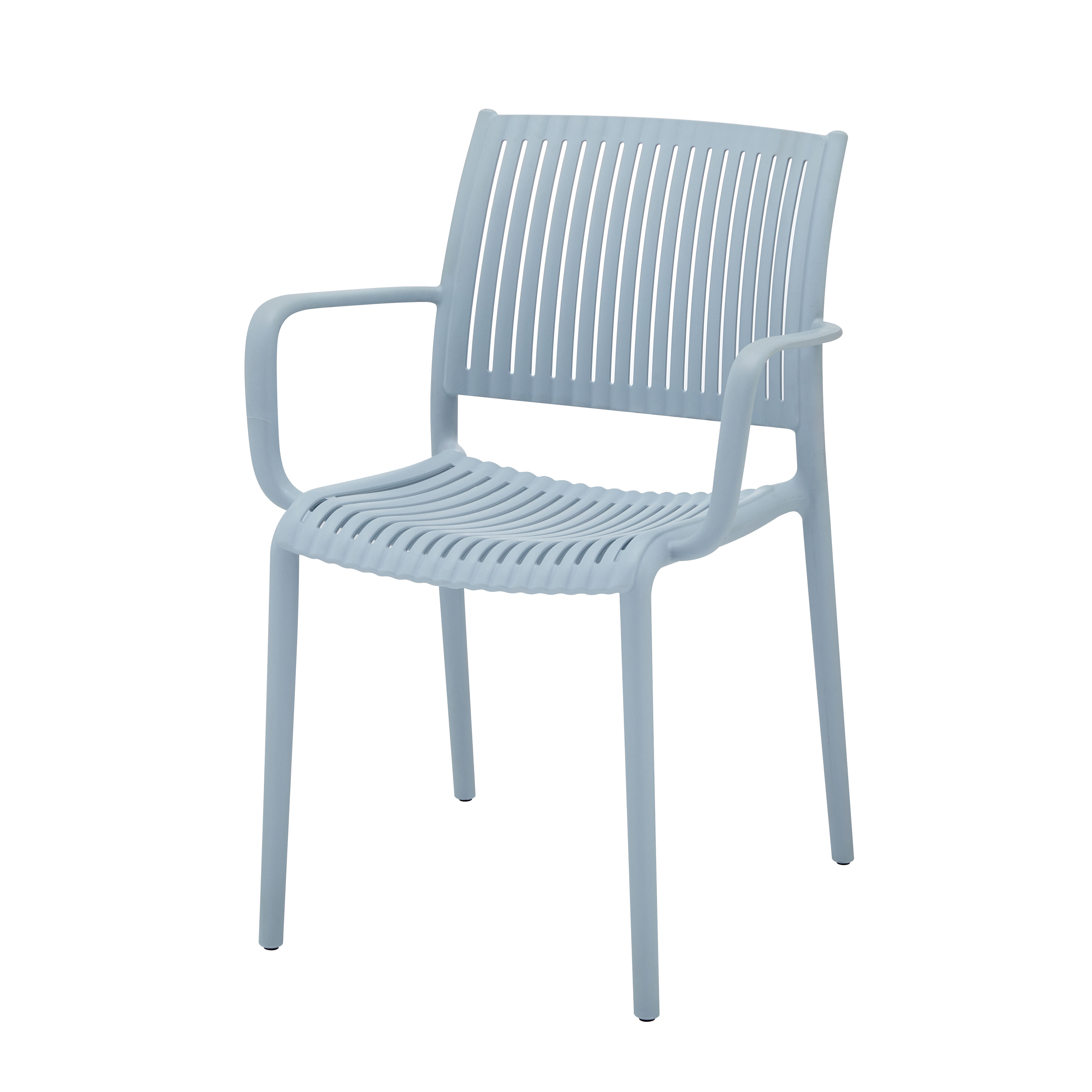 Stackable Outdoor Arm Chairs