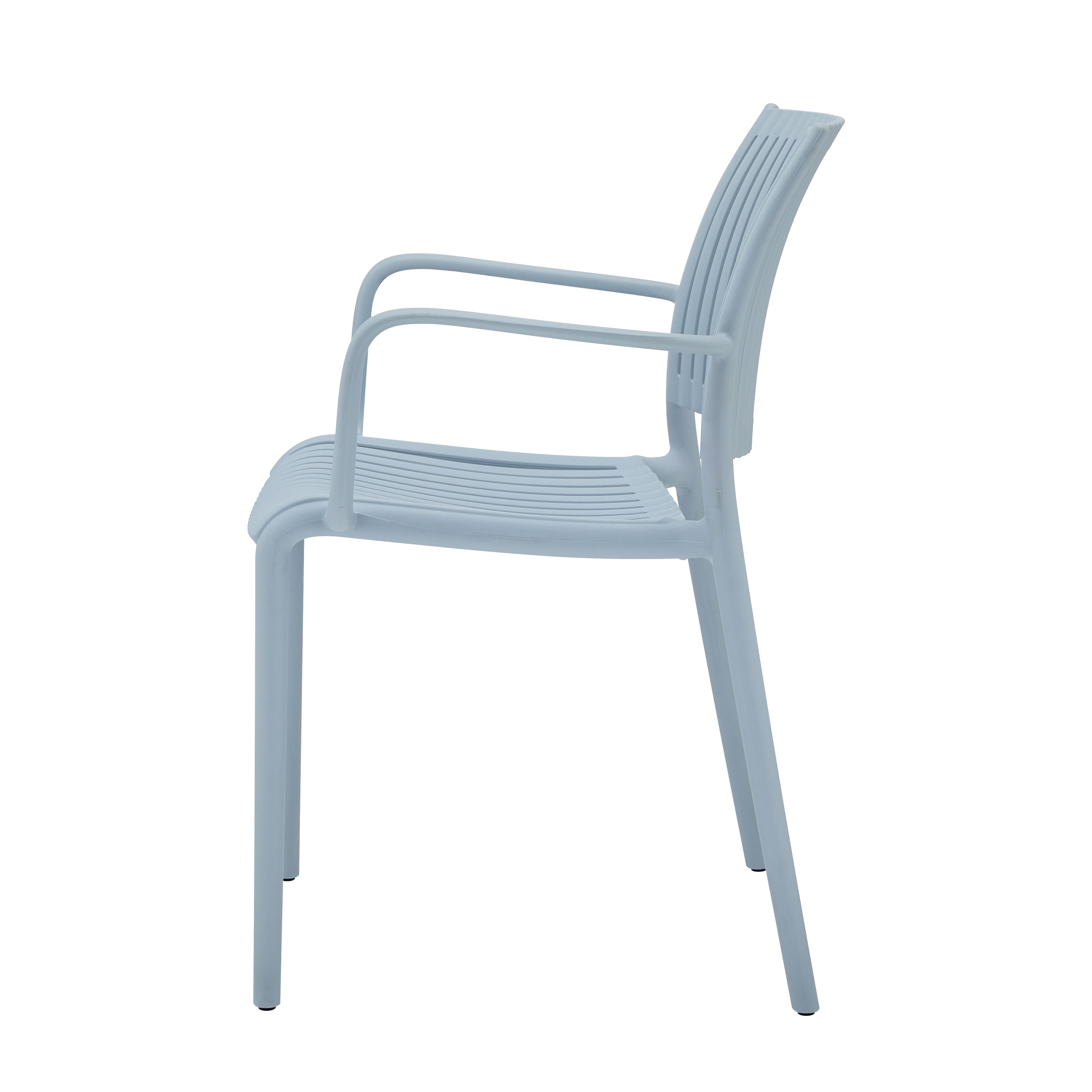 Stackable Outdoor Arm Chairs