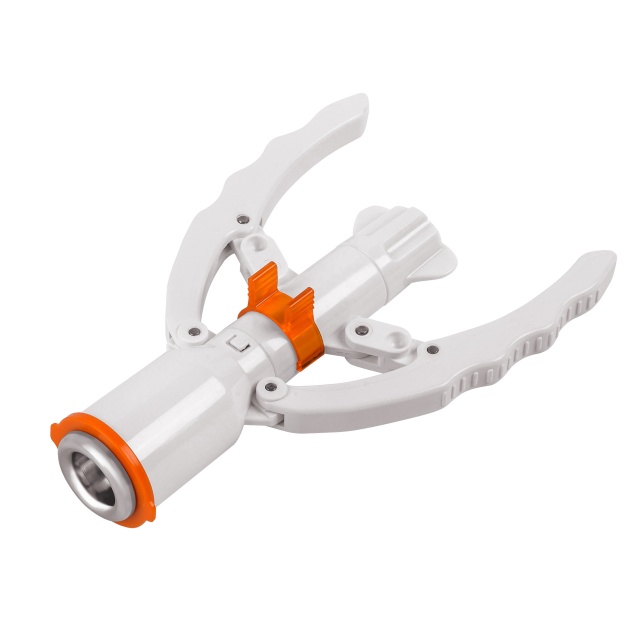 Disposable plastibell circumcision stapler