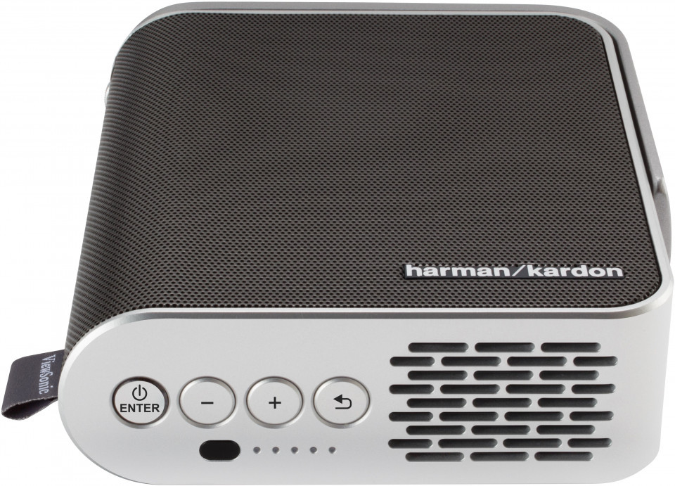 ViewSonic M1 LED Portable Projector with Harman Kardon® Speakers