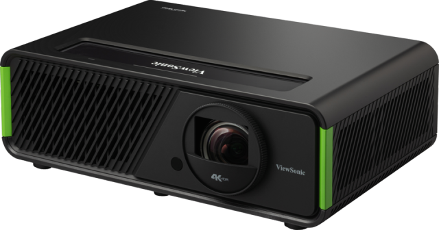 ViewSonic X2-4K Pro 4K HDR Short Throw Smart LED Home Projector​ with Built-in Google TV