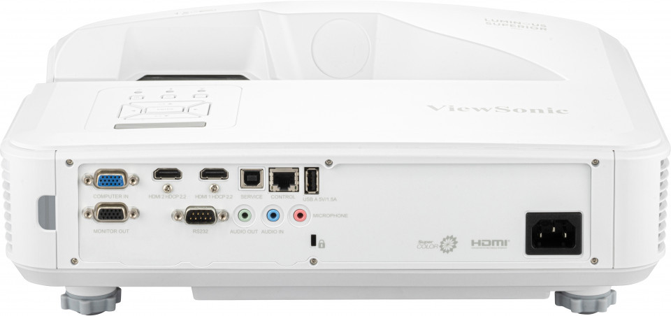 ViewSonic LS832WU 5,000 ANSI Lumens WUXGA Ultra Short Throw Laser Installation Projector​
