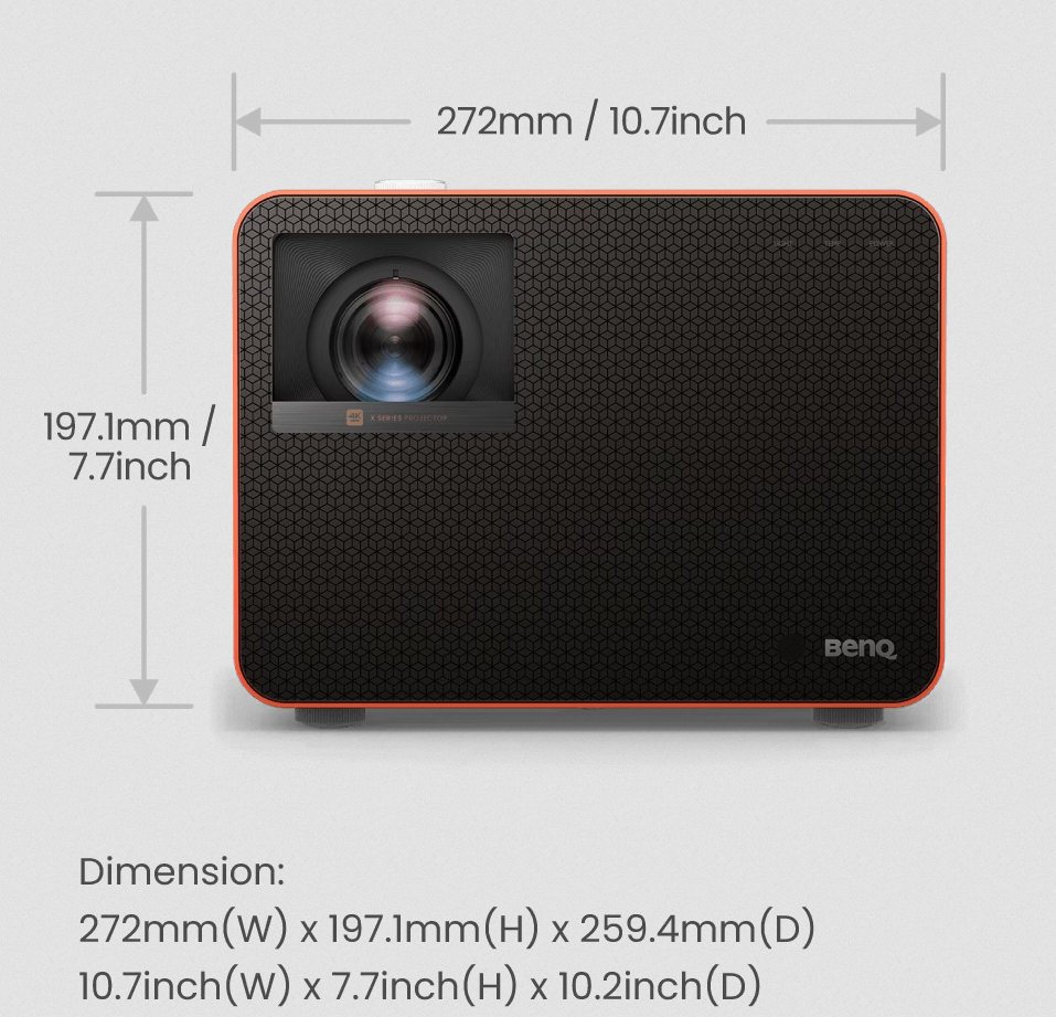 BenQ X3100i | 4K HDR 4LED Flagship Console Gaming Projector
