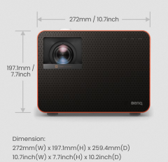 BenQ X3100i | 4K HDR 4LED Flagship Console Gaming Projector