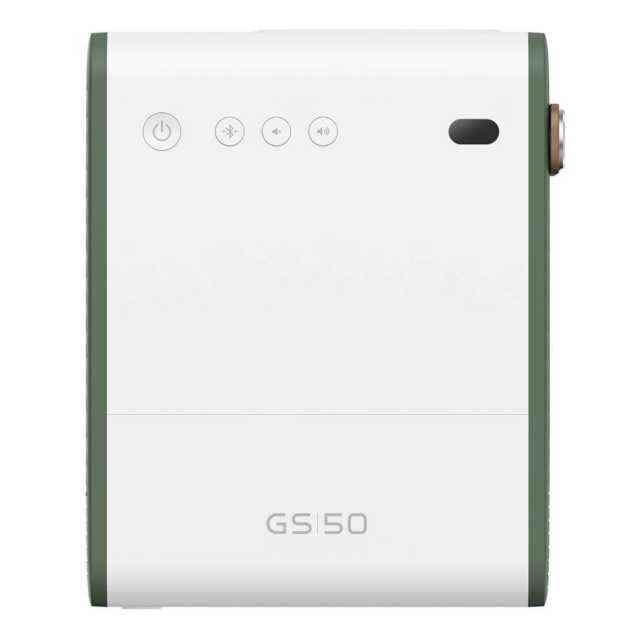 BenQ GS50 | 1080p Outdoor Projector with 2.1 CH Bluetooth Speakers, IPX2