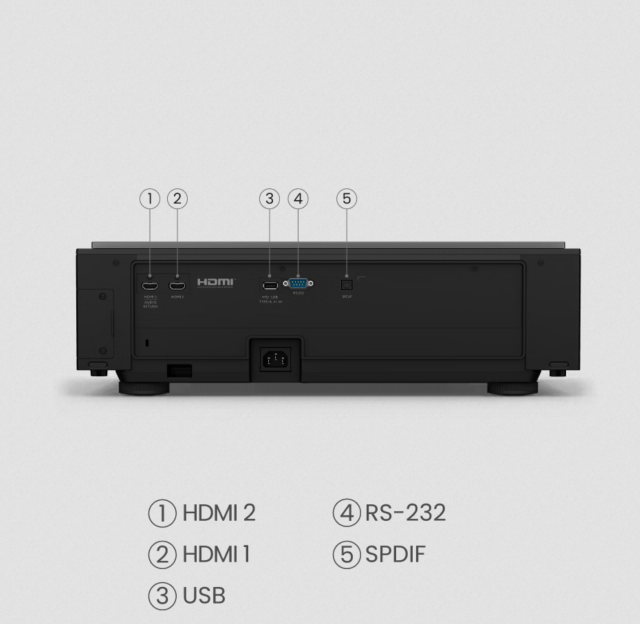 BenQ V7050i | 4K Laser TV Smart Home Theater with 98% DCI-P3