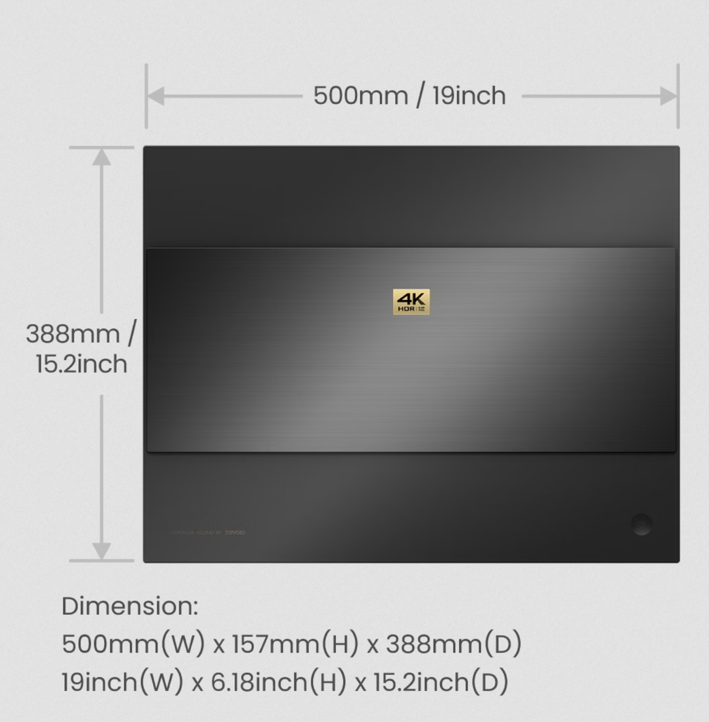 BenQ V7050i | 4K Laser TV Smart Home Theater with 98% DCI-P3