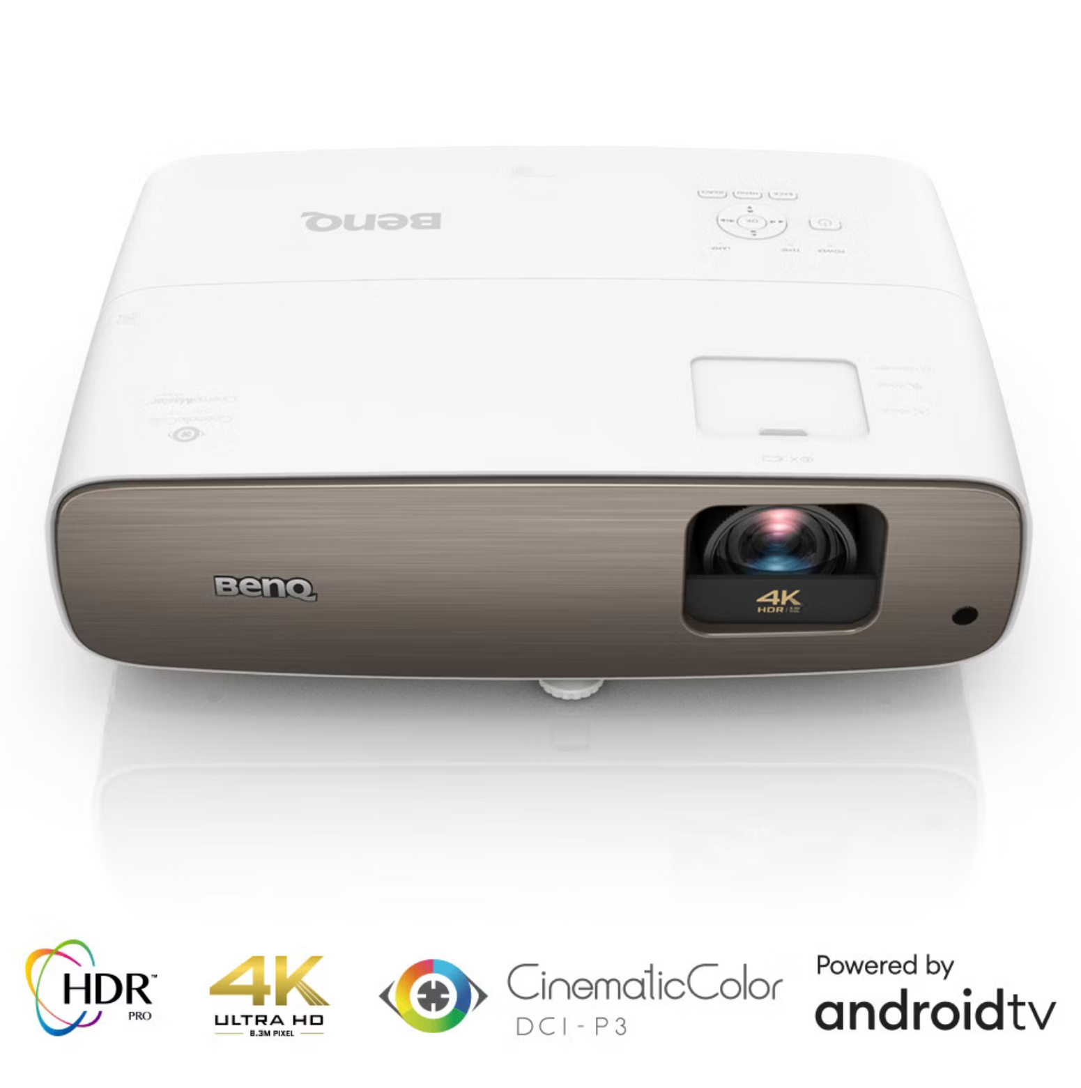 BenQ Home Cinema Projector W2700i | 4K HDR Home Theater Projector with Android TV