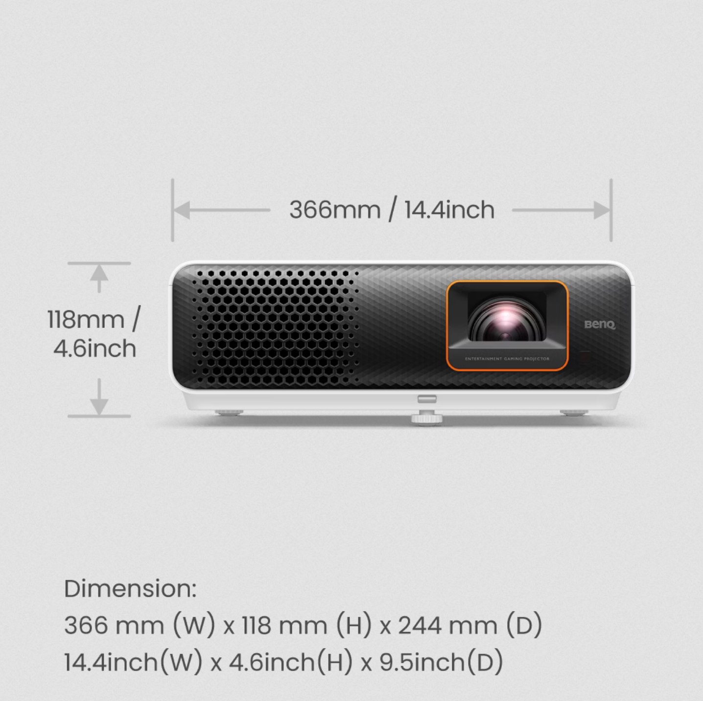BenQ TH690ST | 1080p HDR 4LED Short Throw Console Gaming Projector