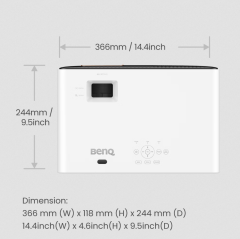 BenQ TH690ST | 1080p HDR 4LED Short Throw Console Gaming Projector