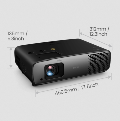 BenQ W4100i | 4K HDR LED Smart Projector with 100% DCI-P3 & AI Cinema