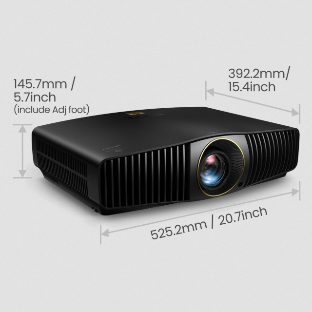 BenQ W5850｜4K 2600lm BenQ Home Cinema Projector, 100% DCI-P3