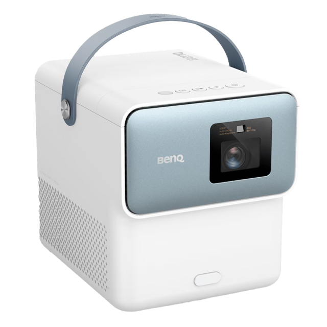 BenQ GP100 | 1080p 1000lm LED Portable Projector with Powerful Bass for Streaming & Gaming