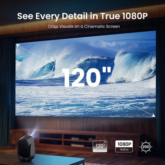 Dangbei N2 mini Netflix Officially-Licensed Home Projector