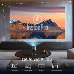 Dangbei Freedo Portable Google TV Projector with Ultimate Viewing Freedom
