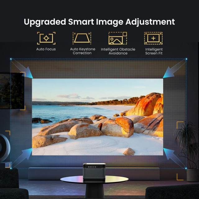 Dangbei DBOX02(Mars Pro 2) World's First Google TV™ 4K Laser Projector with Licensed Netflix