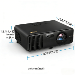 BenQ AH700ST 4000-Lumen Short Throw 1080P Laser Golf Simulator Projector