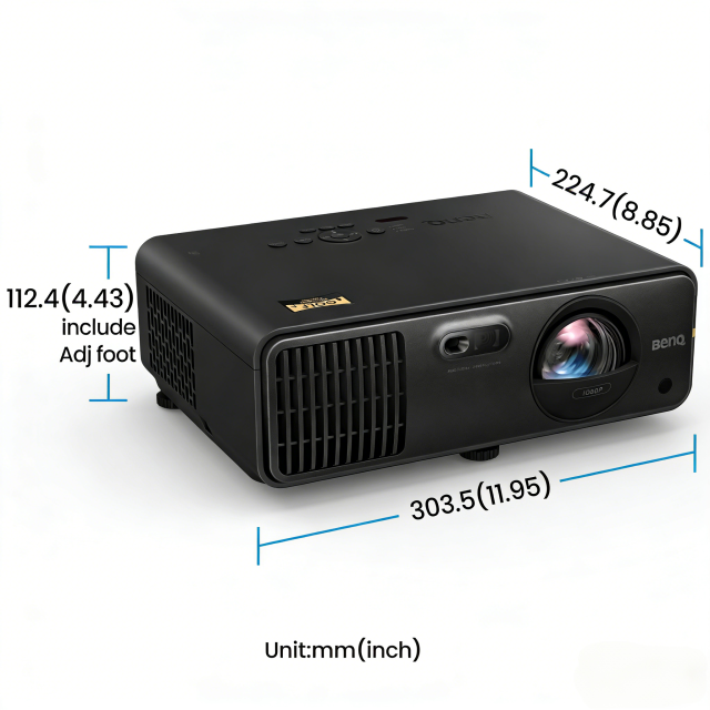 BenQ AH700ST 4000-Lumen Short Throw 1080P Laser Golf Simulator Projector