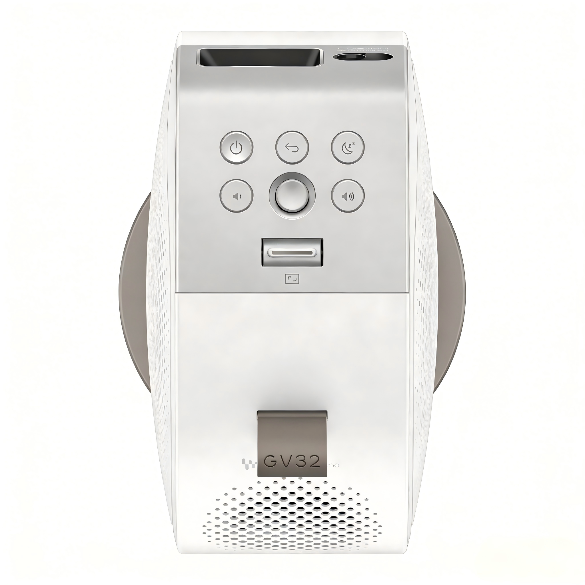 GV32 | 1080p 500lm LED Portable Projector for Bedside Ceiling Projection with Google TV