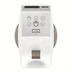 GV32 | 1080p 500lm LED Portable Projector for Bedside Ceiling Projection with Google TV