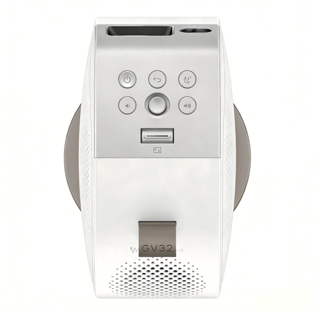 GV32 | 1080p 500lm LED Portable Projector for Bedside Ceiling Projection with Google TV
