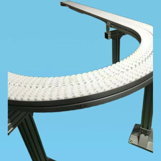 Flexible Conveyor for Easy Installation and Mobility /Flexible Top Chain