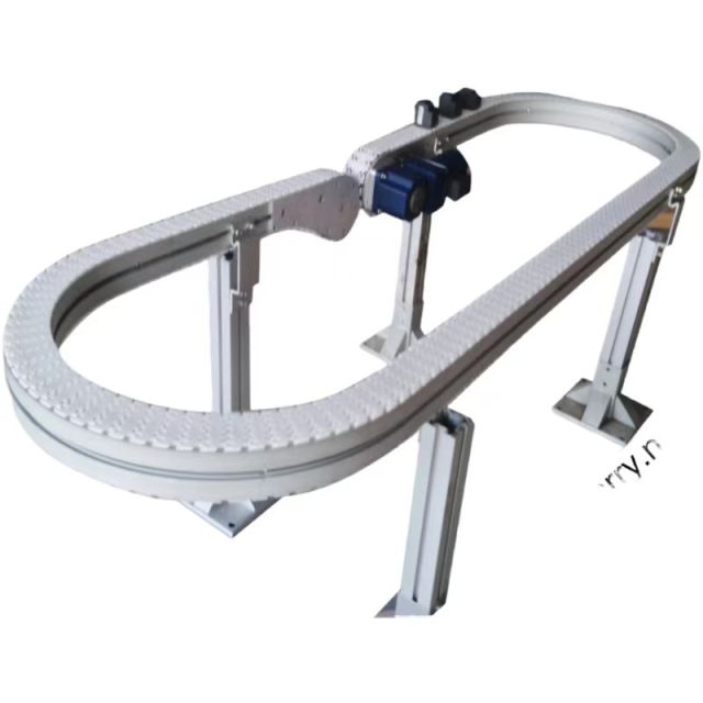 Flexible Conveyor for Easy Installation and Mobility /Flexible Top Chain