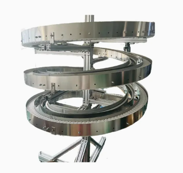 Premium Flexible Spiral Conveyor for Food and Beverage Industry
