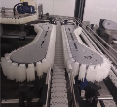 Juxin Flexible Plastic Cleat Chain Gripper Wedge Conveyor for Bottle & Box Dilivery