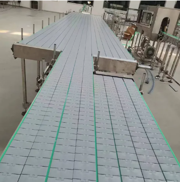 The Modular Belt Conveyor for Food & Bverage Industry