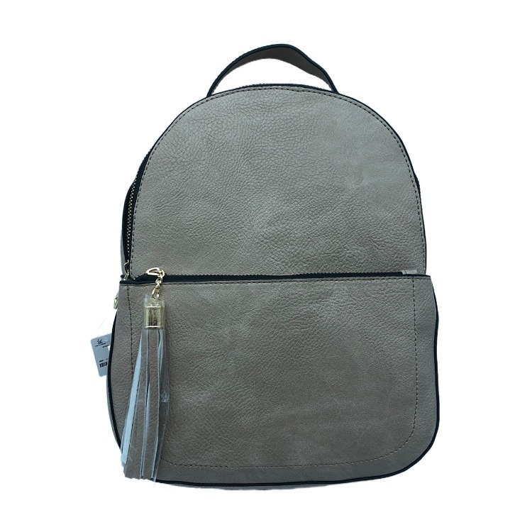 Cognac PU backpack