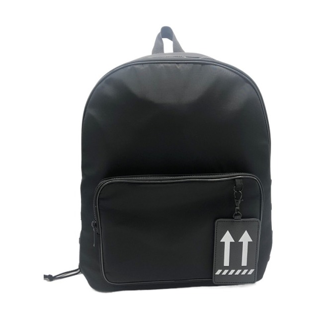 Sporty nylon backpack