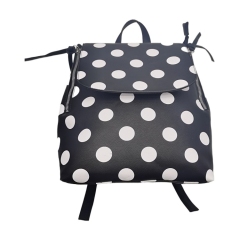 Polka dot backpack
