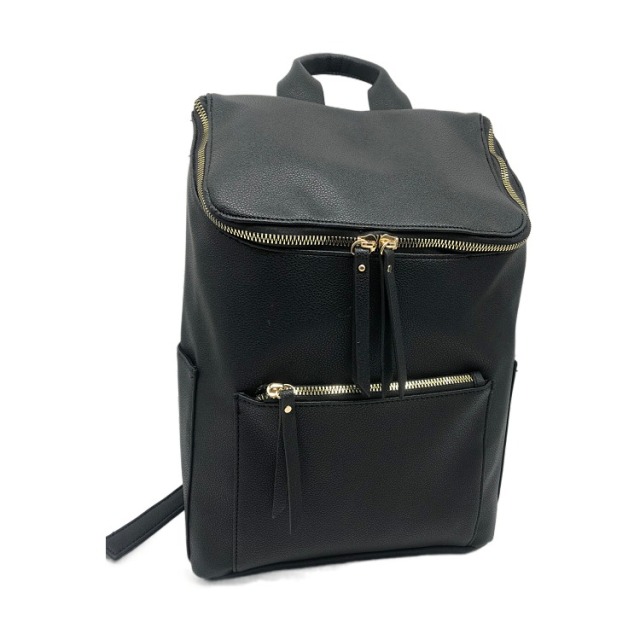 Zipper pocket backpack