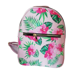 Printing PU Lether Backpack