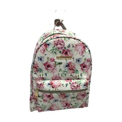 Fake Metal Zipper Backpack