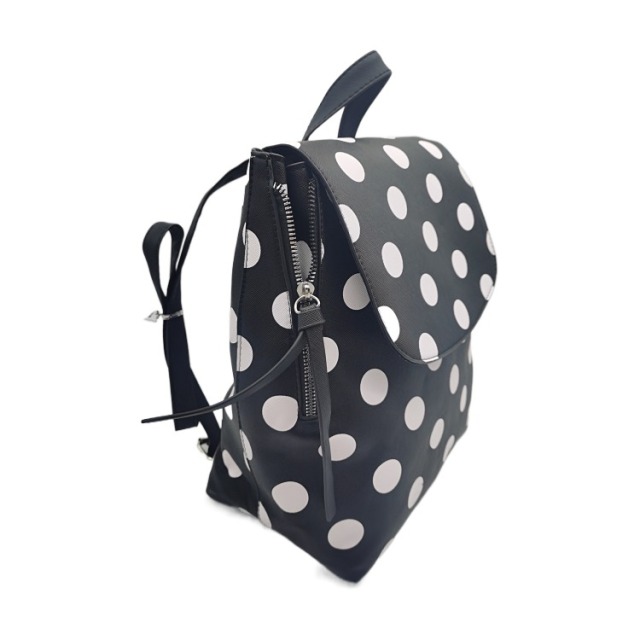 Polka dot backpack