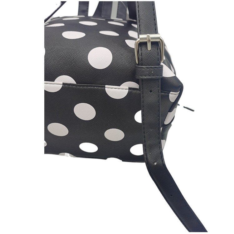 Polka dot backpack