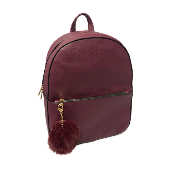 Pompom backpack