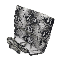 Metal Buckles Crossbody Bag